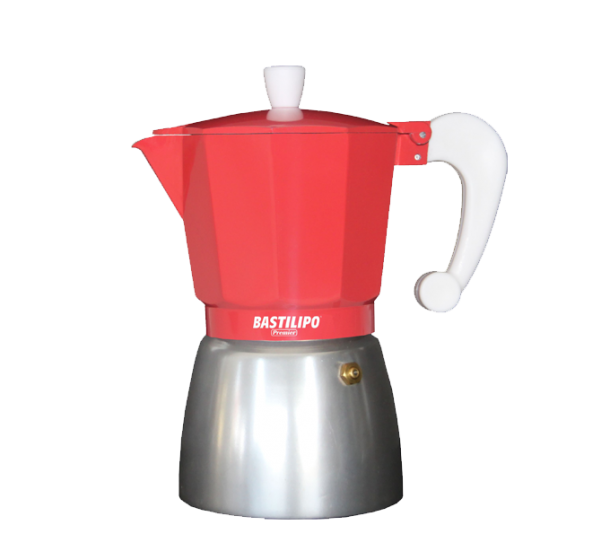 Coffee maker - Coral colori for 3,6,9 or 12 cups
