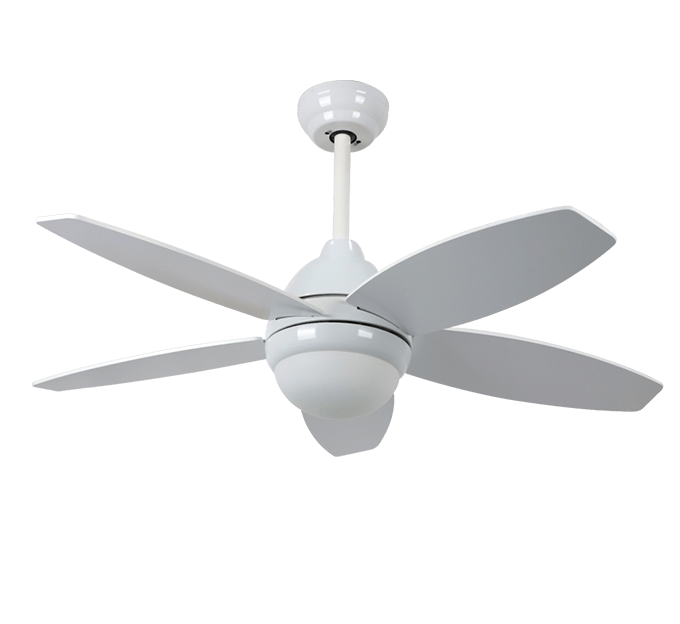 75 x 42.9 cm White Bastilipo Acuadulce Ceiling Fan with Light E27 60 W 